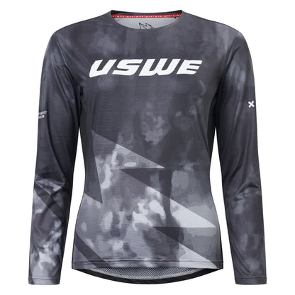 Shirt USWE LUFTIG MTB Lange Mouwen Dames Zwart