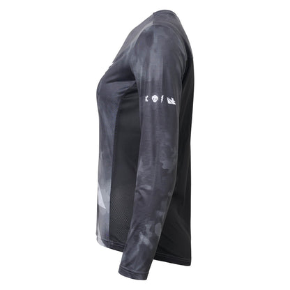 Shirt USWE LUFTIG MTB Lange Mouwen Dames Zwart