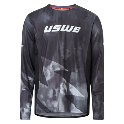 USWE LUFTIG MTB Shirt Lange Mouwen Zwart