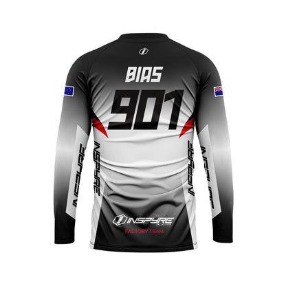 INSPYRE Team Replica Bias-shirt met lange mouwen