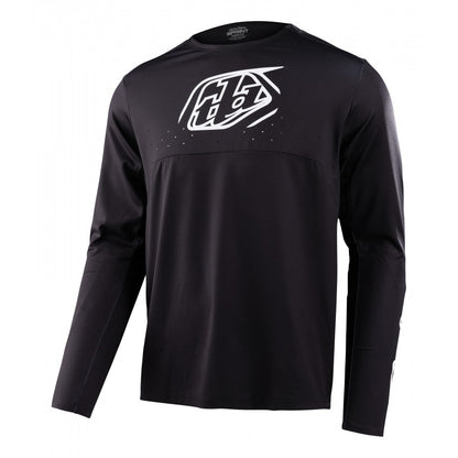 Shirt TROY LEE DESIGNS SPRINT ICON Lange Mouwen Zwart