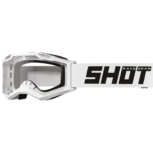 Masque Shot Rocket Kid 2.0 Blanc Brillant