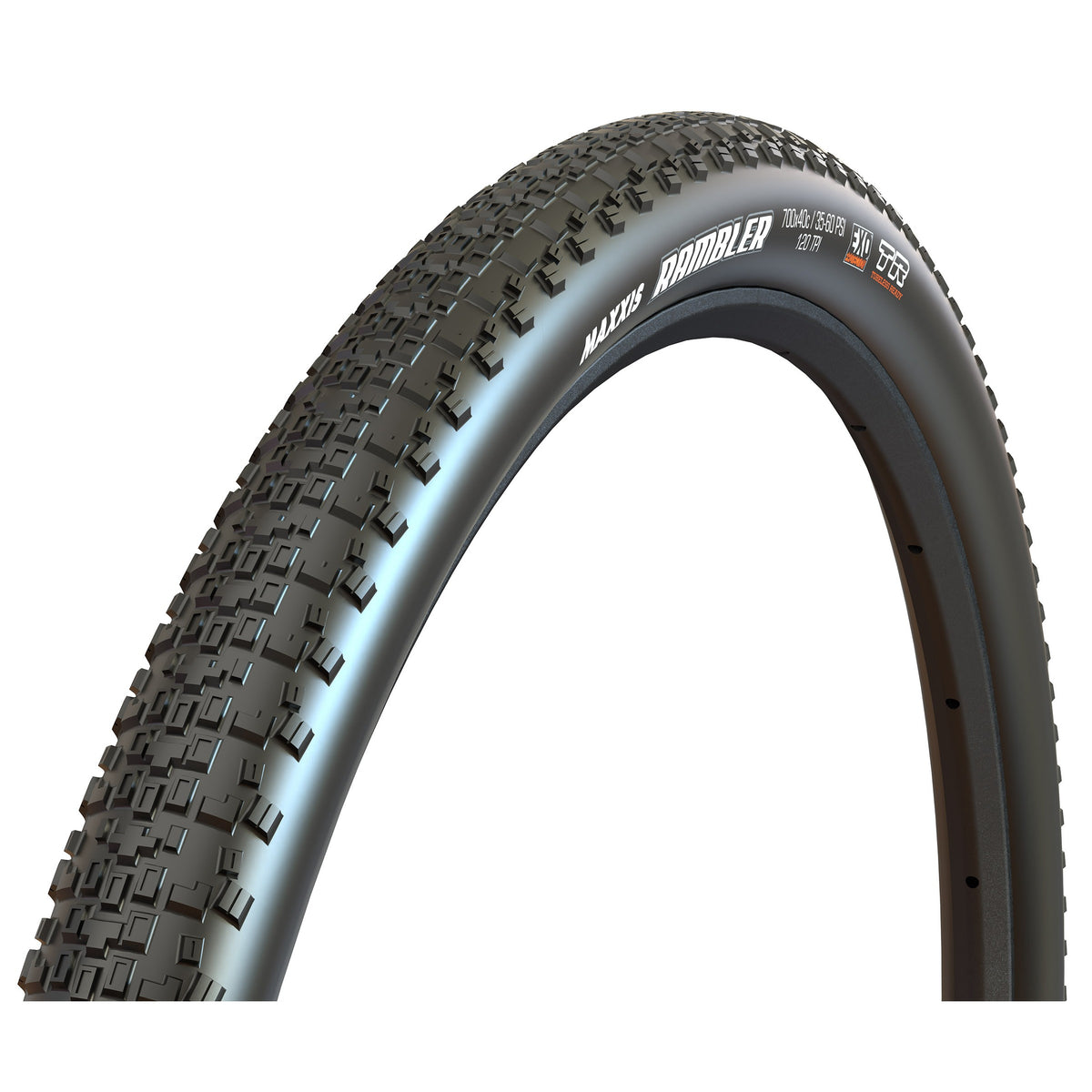 MAXXIS RAMBLER-buitenband met zwarte zijwand – zijaanzicht
