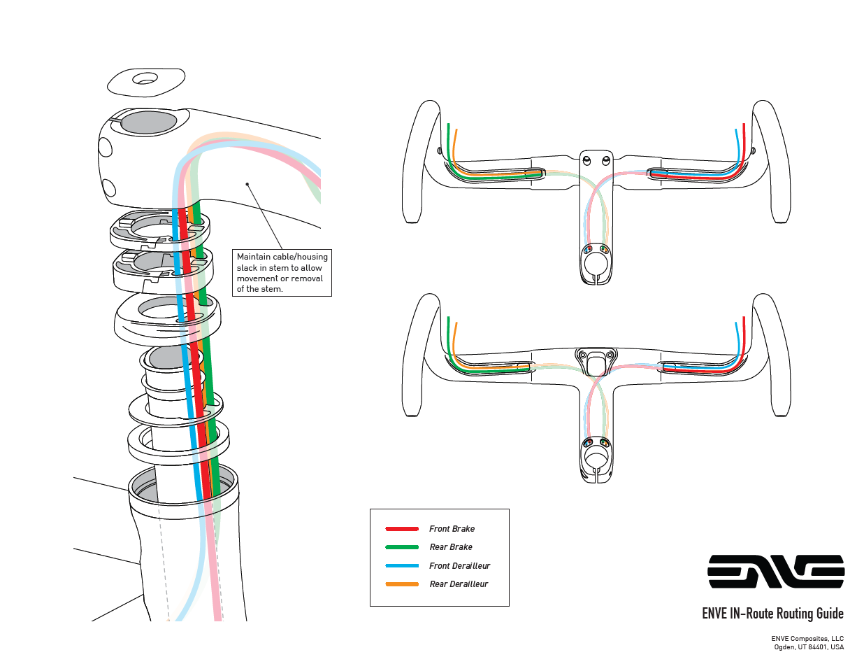 ENVE FRAY grijs frameset