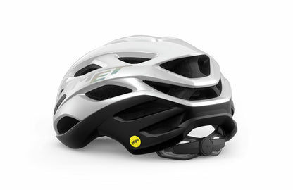 MET ESTRO MIPS racefietshelm holografisch wit mat/glanzend