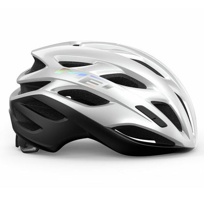 MET ESTRO MIPS racefietshelm holografisch wit mat/glanzend