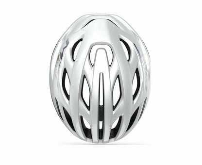 MET ESTRO MIPS racefietshelm holografisch wit mat/glanzend