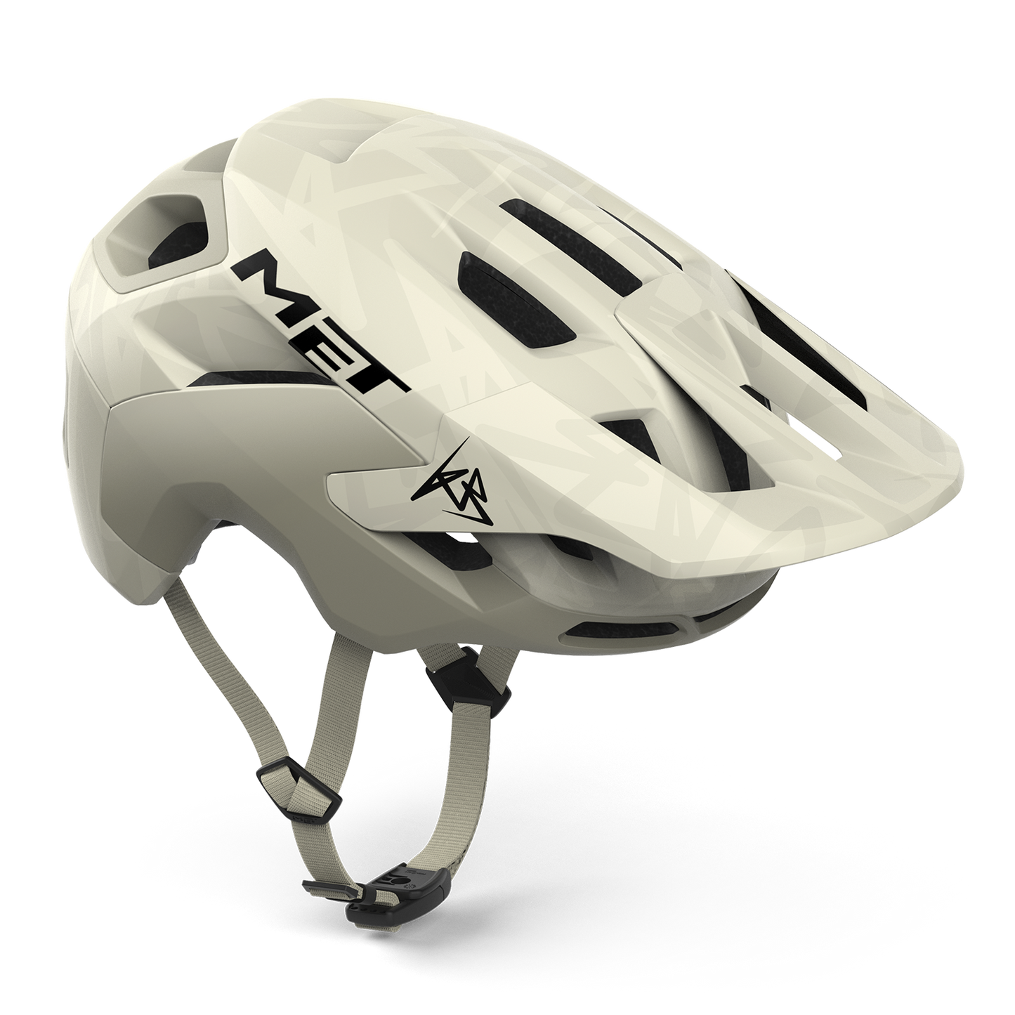 MTB Helm MET REVO MIPS KILIAN BRON LIMITED EDITION Ecru/Grijs