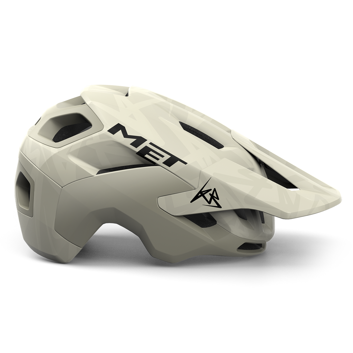 MTB Helm MET REVO MIPS KILIAN BRON LIMITED EDITION Ecru/Grijs