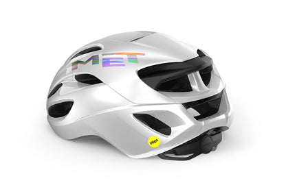 Casque Route MET RIVALE MIPS Blanc Glossy