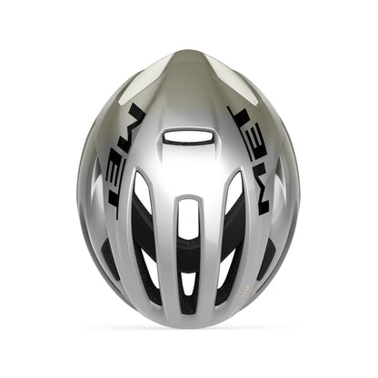 Casque Route MET RIVALE MIPS Gris Argent
