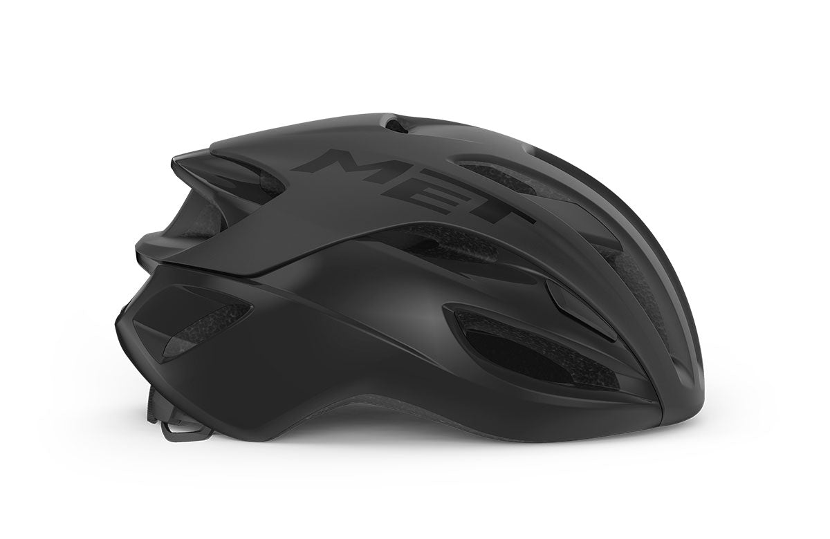MET RIVALE MIPS Road Helm Zwart Mat Glossy