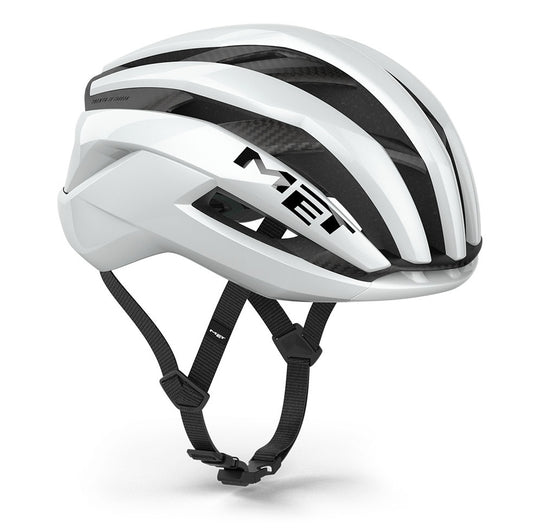 MET TRENTA 3K CARBON Helm voor op de weg Wit