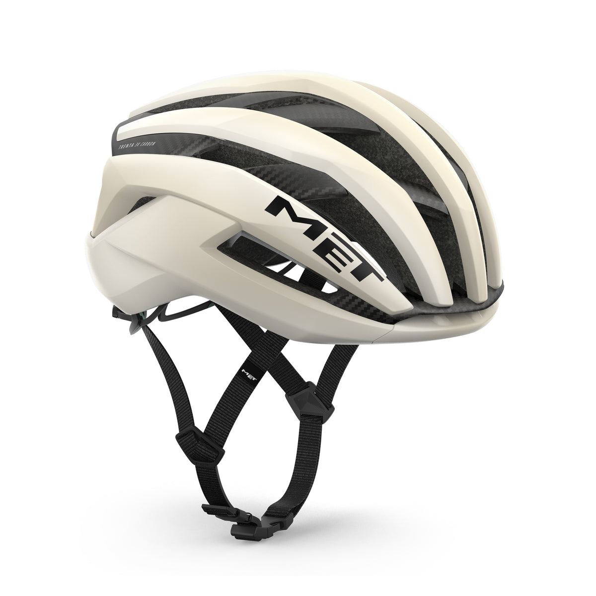 MET TRENTA 3K CARBON racefietshelm Cloud Mat