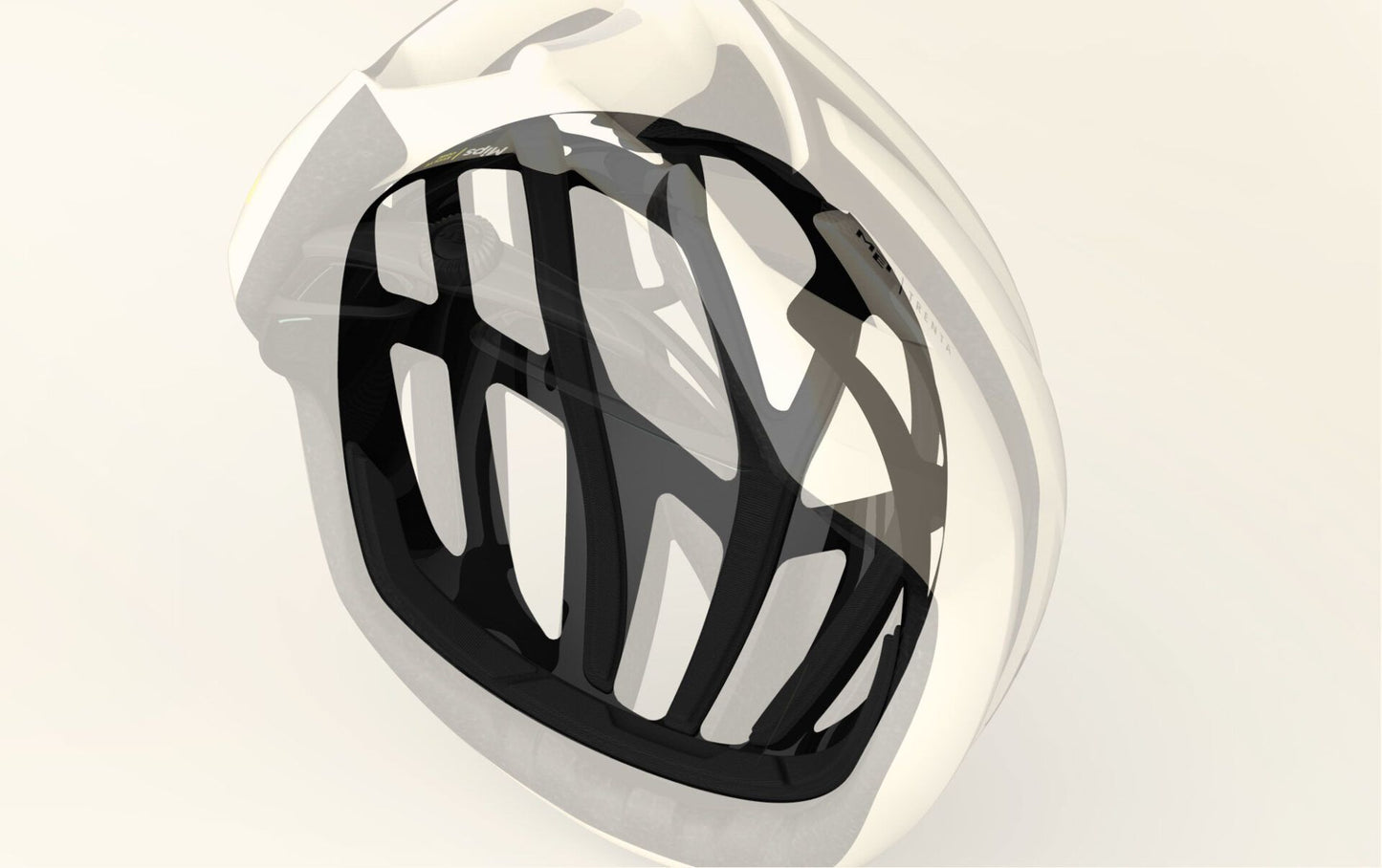 Casque Route MET TRENTA MIPS WAX Blanc Mat