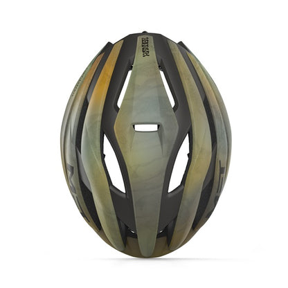 Gravel-helm MET TRENTA MIPS WANDER Beige/Groen