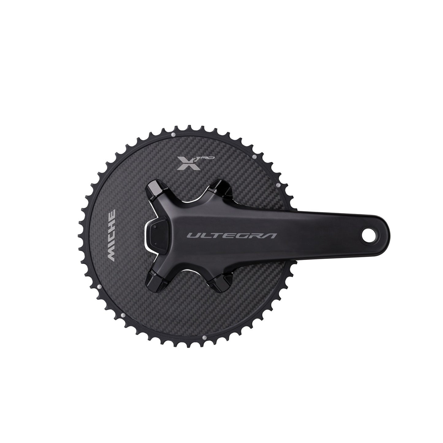 MICHE X2 RD R81 12V Extern Kettingblad voor Shimano R8100 met Vermogenssensor