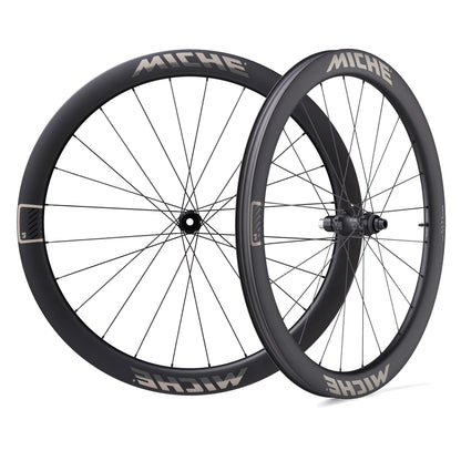Wielpaar MICHE GRAFF AERO 48 Tubeless Ready (Center Lock)