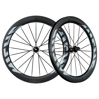 MICHE DEVA RD 62 wielset tubeless ready (Center Lock) zilver