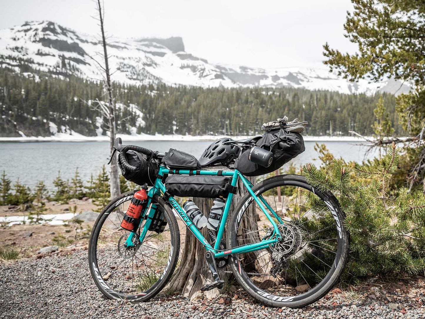 TOPEAK MIDLOADER frametas  4,5 l zwart