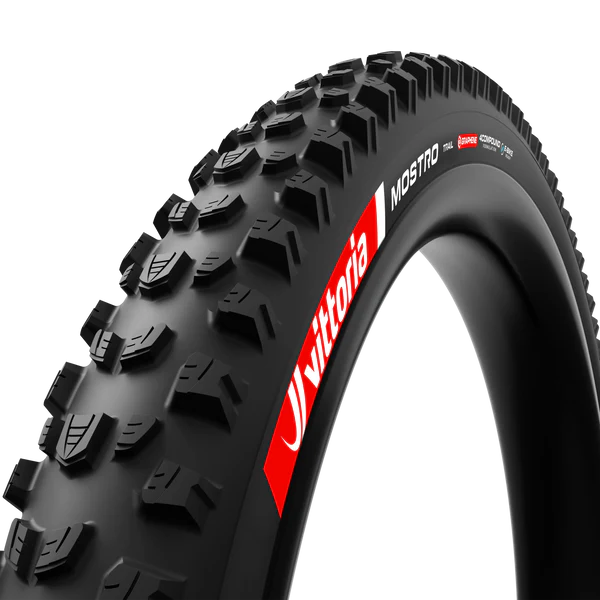 Pneu VITTORIA MOSTRO TRAIL 27.5x2.60 4C Graphene 2.0 Tubeless Ready Souple Noir