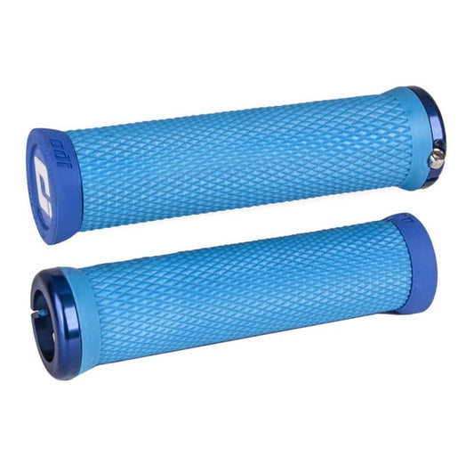Handvatten ODI ELITE MOTION V2.1 Lock-on 130 mm Blauw