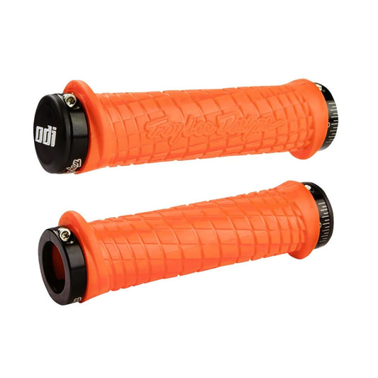 Handvatten ODI TROY LEE DESIGNS Lock-On 130 mm Oranje