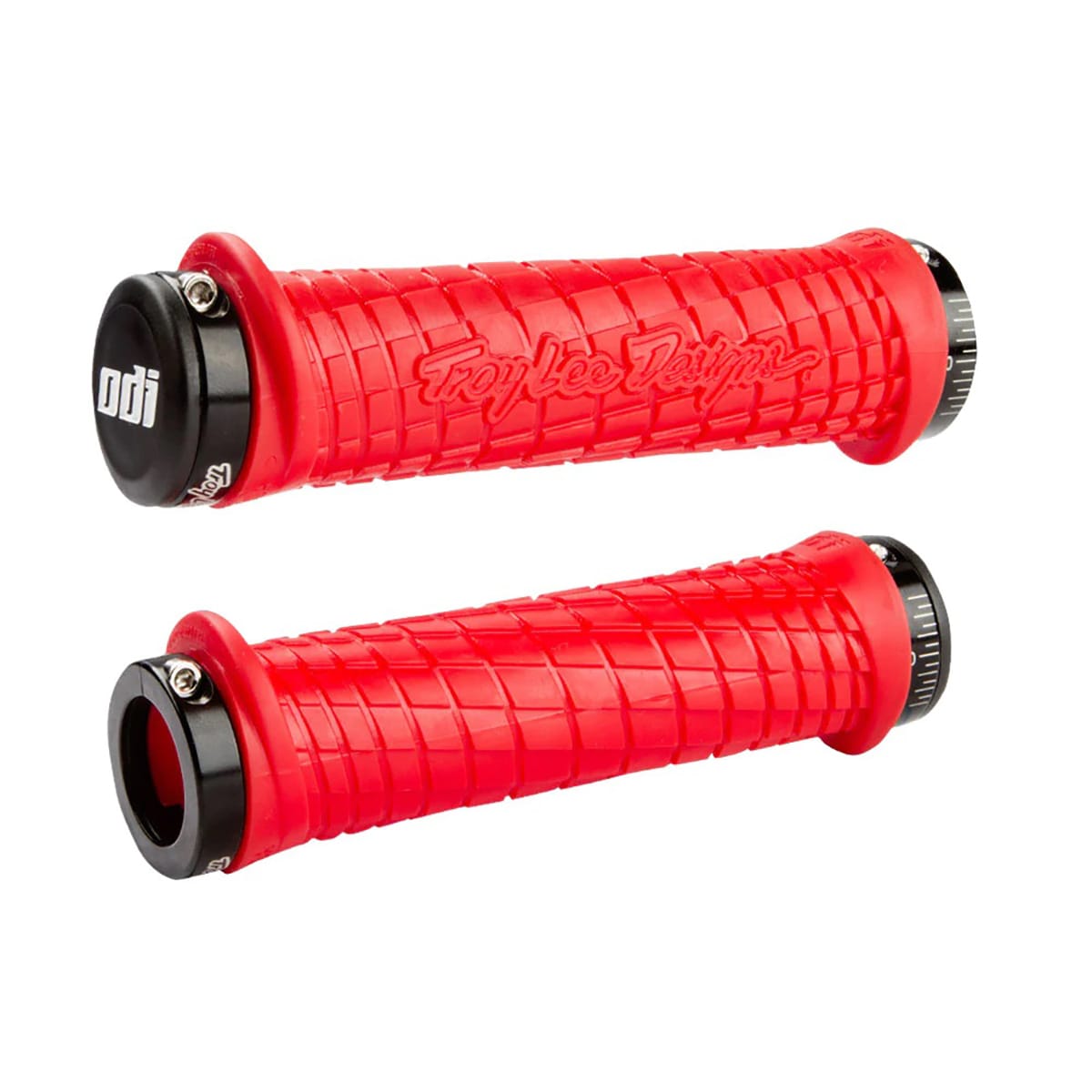 Grips ODI TROY LEE DESIGNS Lock-On 130 mm Rouge