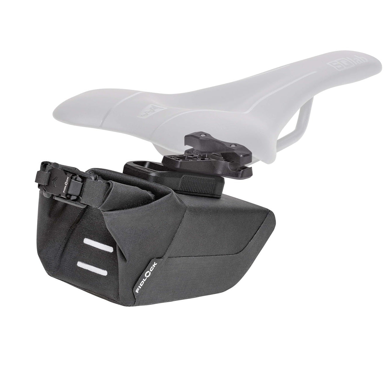 Sacoche de Selle + Support FIDLOCK PINCLIP SET Noir