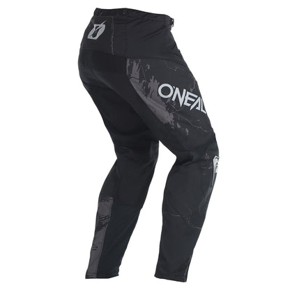 Pantalon O'NEAL ELEMENT ACID V.27 Noir/Gris - vue de dos