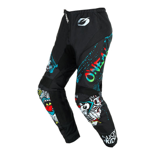 Pantalon O'NEAL ELEMENT RANCID Junior Noir/Gris - vue face