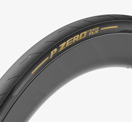 PIRELLI P ZERO RACE TLR 700c Tubeless Ready Gold band