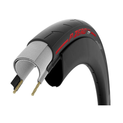 Pneu PIRELLI P ZERO Race TT TubeType Rouge