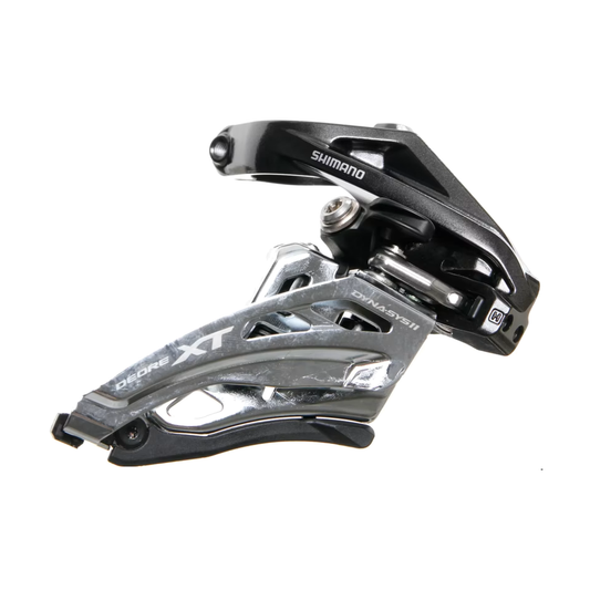 SHIMANO XT FD-M8020-H voorderailleur, 11-speed — afbeelding 1 op witte achtergrond