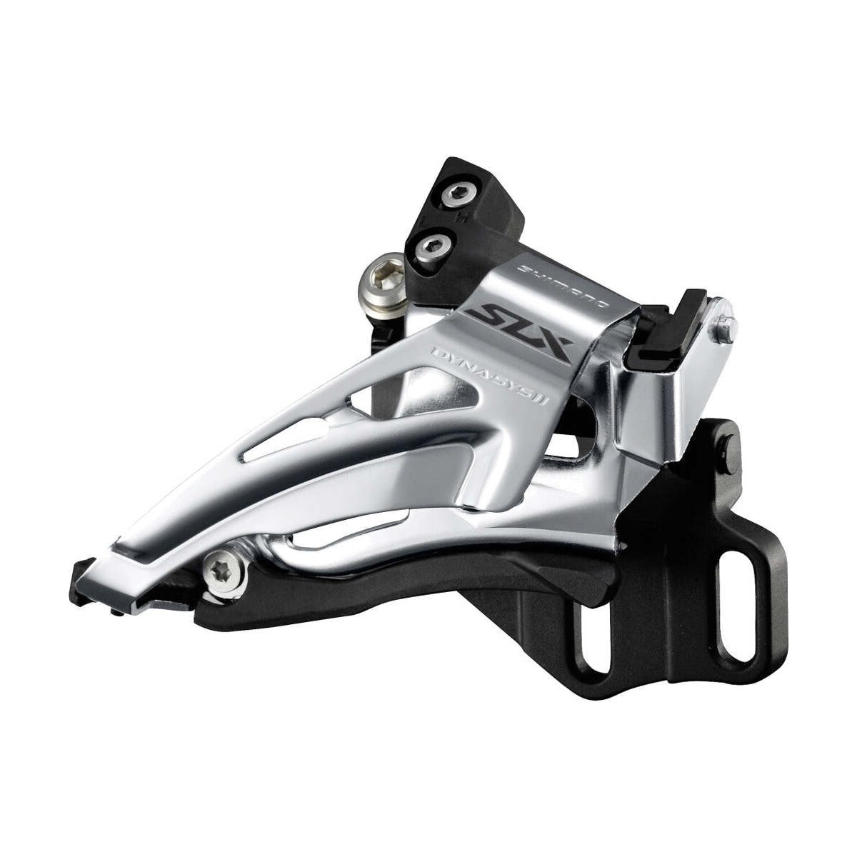 Dérailleur Avant SHIMANO SLX FD-M7025-11-E 2x11V Type E — vue 1 sur fond blanc