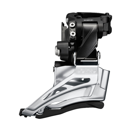 SHIMANO DEORE FD-M6025-H voorderailleur, 10-speed — afbeelding 1 op witte achtergrond