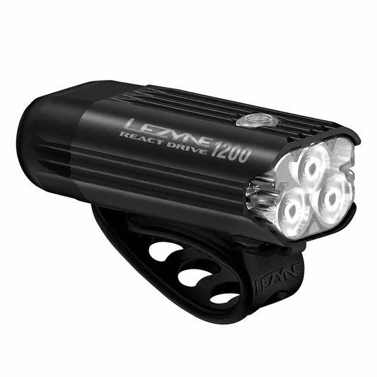 LEZYNE REACT DRIVE voorlicht — product op witte achtergrond