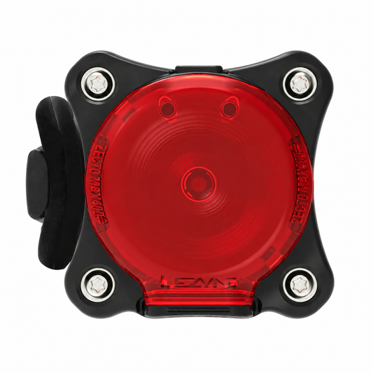 LEZYNE ZECTO DRIVE MAX 400 achterlicht, zwart — product op witte achtergrond