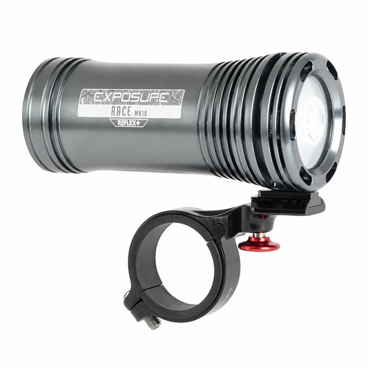 Éclairage Avant EXPOSURE LIGHTS RACE MK18 — vue produit sur fond blanc