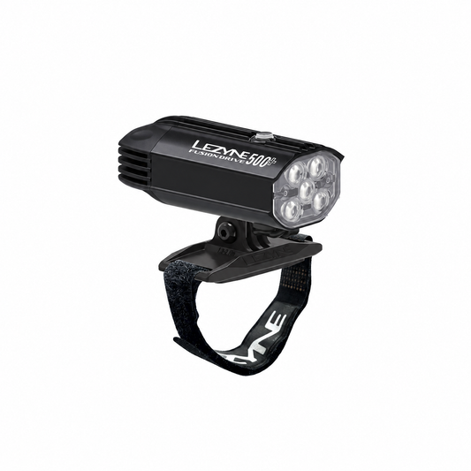 LEZYNE HELMET FUSION DRIVE 500+ voorlamp — product op witte achtergrond