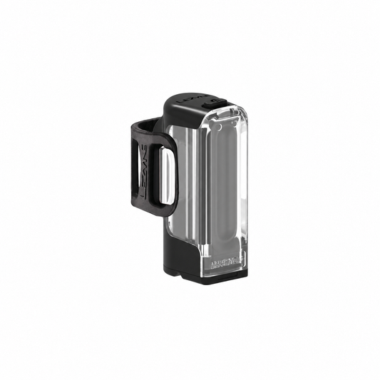 LEZYNE STRIP DRIVE voorlamp zwart — product op witte achtergrond