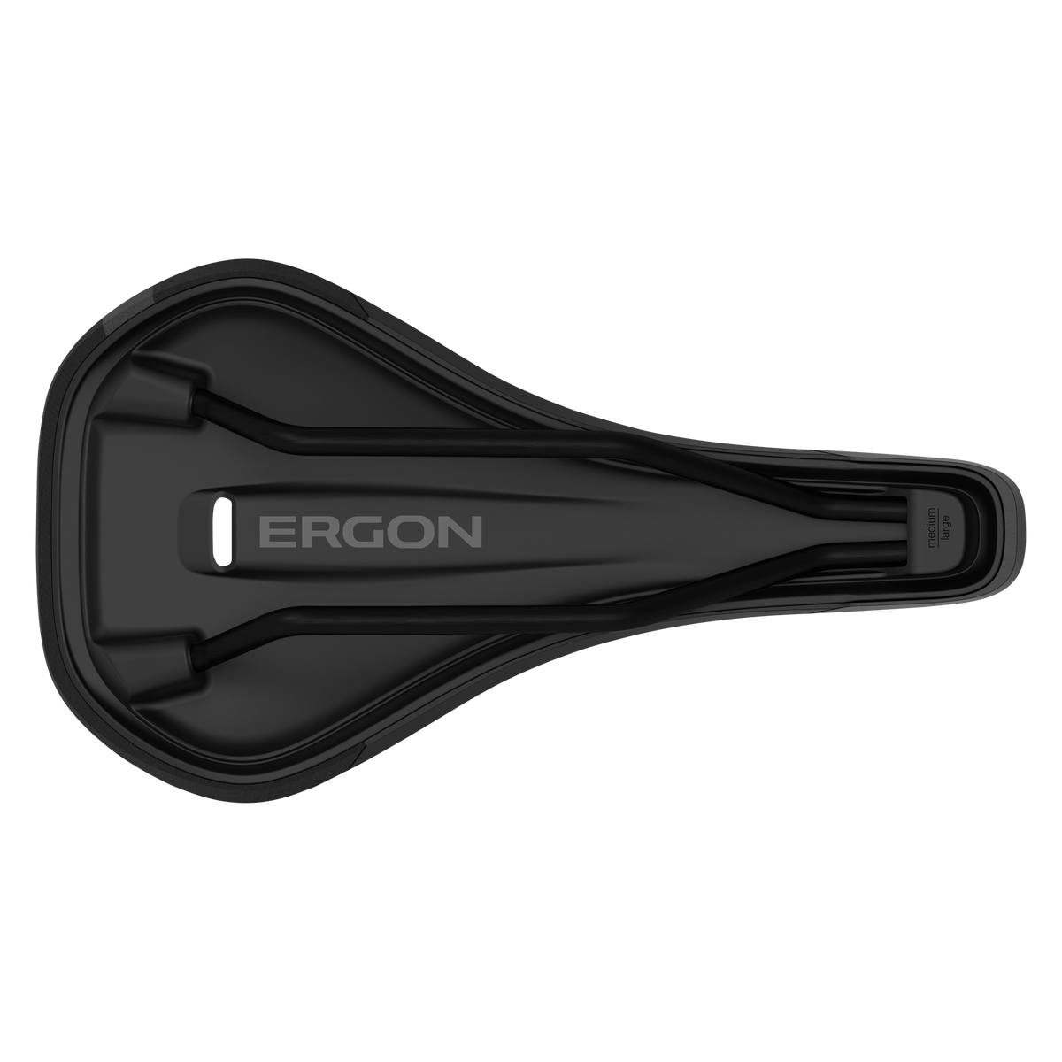 ERGON SM ENDURO COMP-zadel met CrMo-rails — aanvullend aanzicht