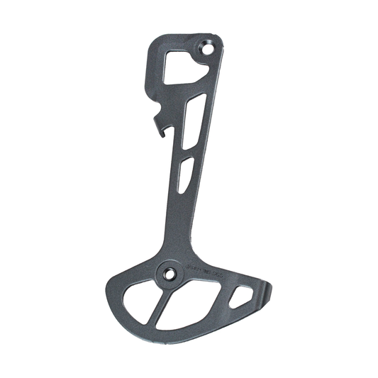 Lange binnenplaat voor SHIMANO SLX RD-M7120 SGS-achterderailleur — Y3FZ26000 — foto van het onderdeel op een witte achtergrond