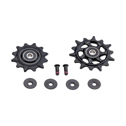 Derailleurwieltjes voor SRAM XX DH T-TYPE EAGLE AXS-achterderailleur met 7 versnellingen — 11.7518.104.030 — foto van het onderdeel op een witte achtergrond
