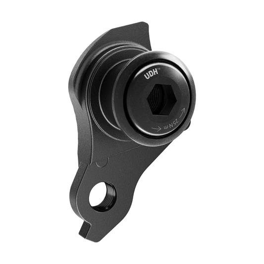 SRAM UDH derailleurhanger zwart — product op witte achtergrond