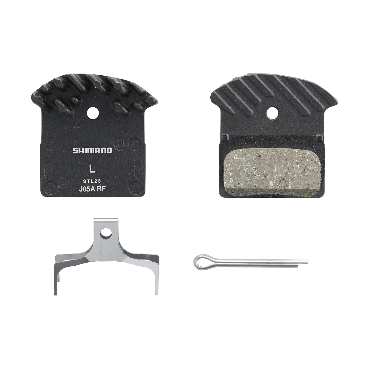 Geventileerde organische remblokken SHIMANO J05A-RF — hoofdafbeelding