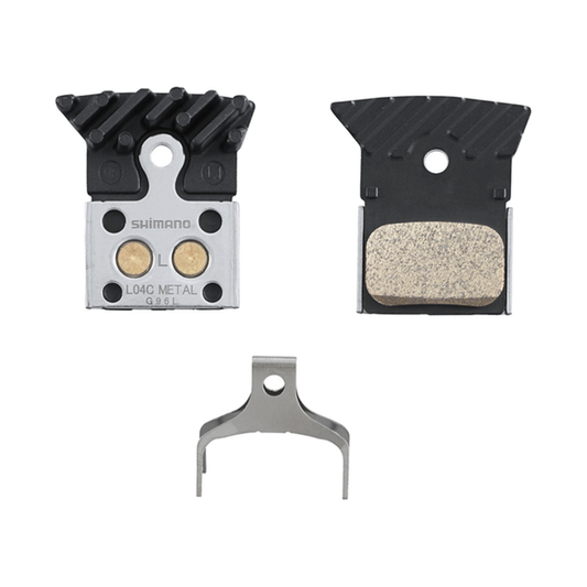 Plaquettes Métalliques SHIMANO L04C Dura Ace/Ultegra/105/Tiagra/GRX — vue principale