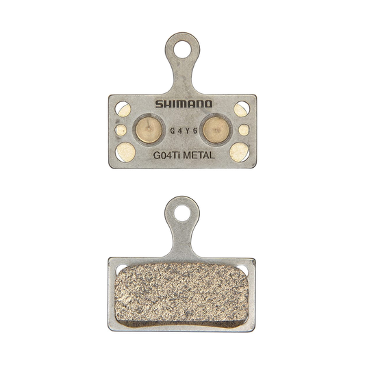 Plaquettes Métalliques SHIMANO G04TI — vue principale