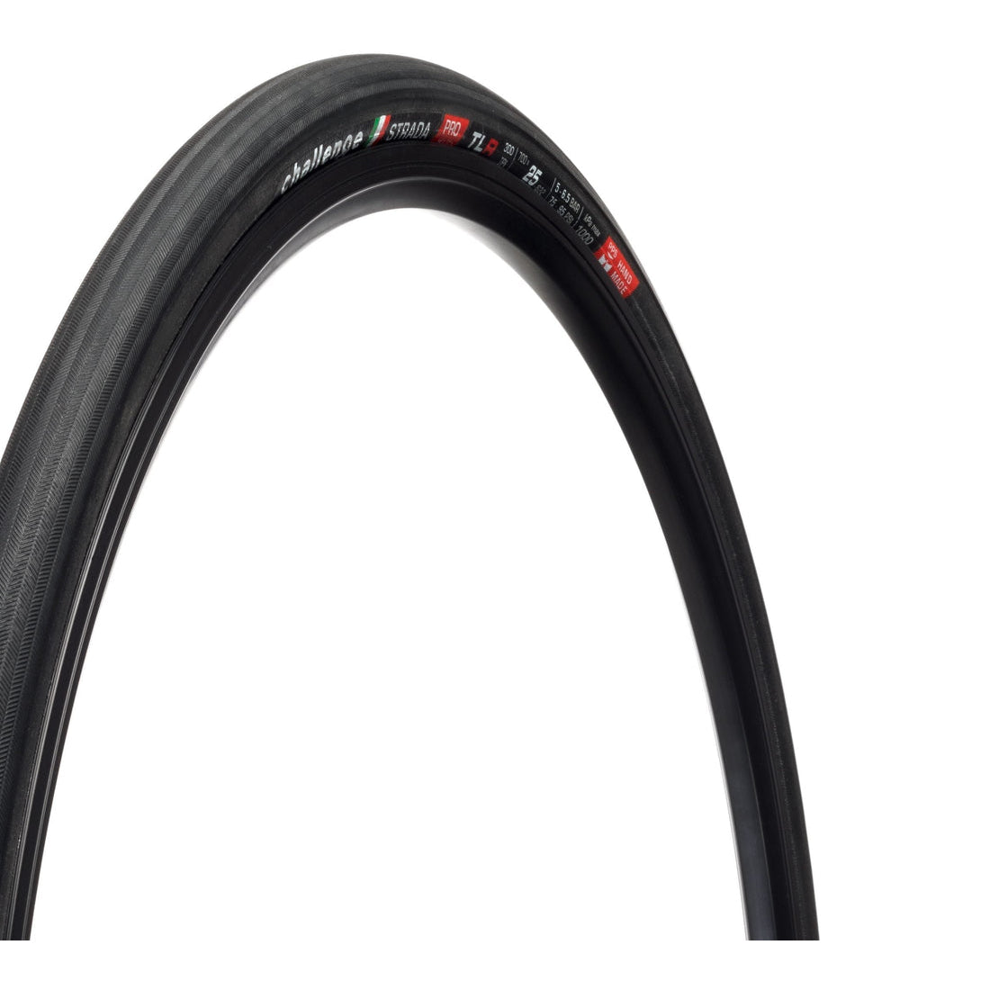 Band CHALLENGE OPEN STRADA 700x25c Tubeless Ready Zwart