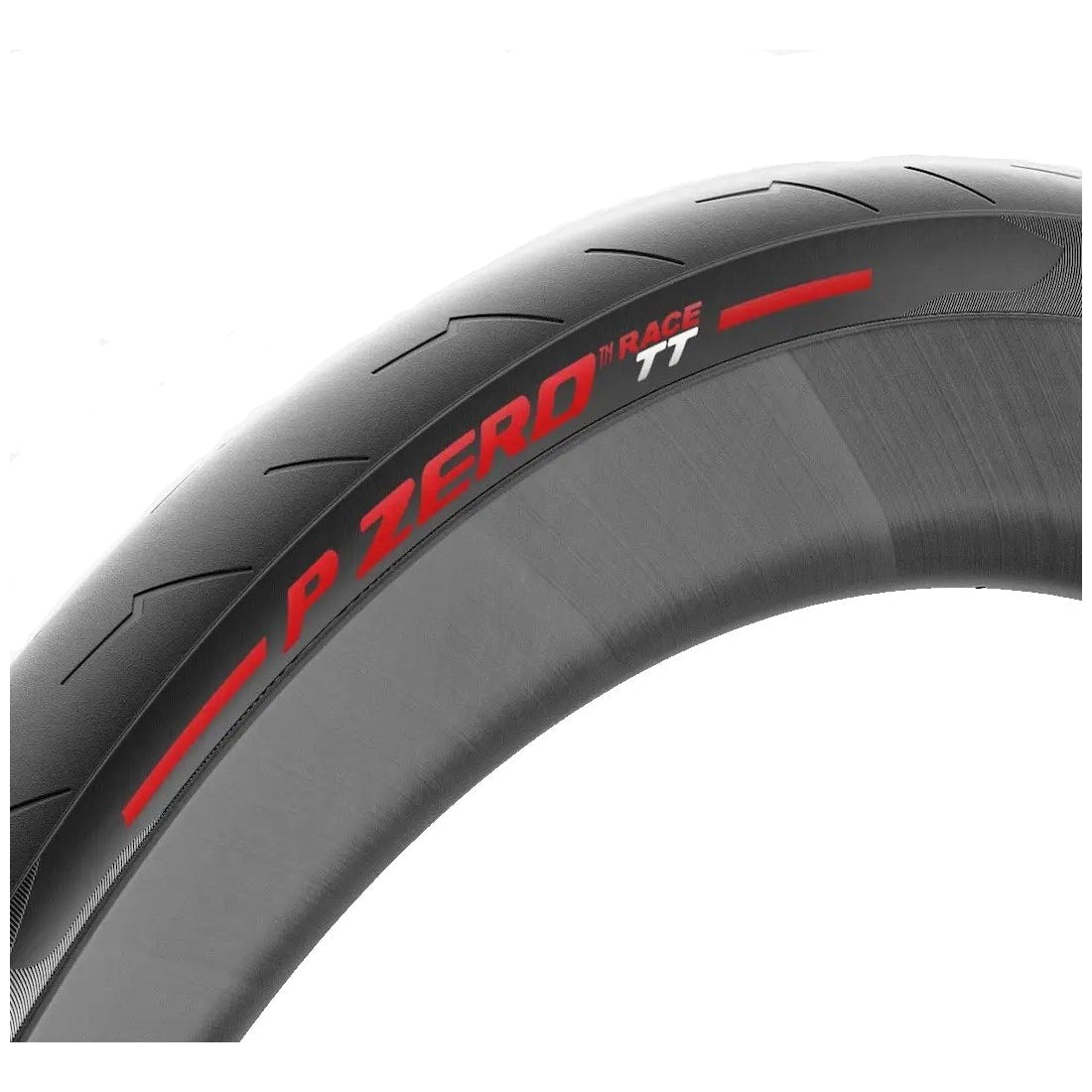 Pneu PIRELLI P ZERO Race TT 700c TubeType Rouge